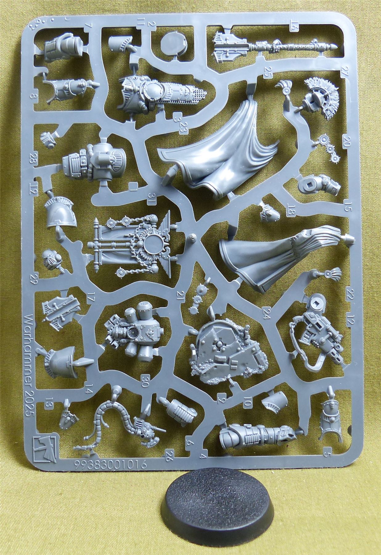 Centurion with Power Maul complete sprue - Saturnine - Warhammer Horus Heresy #4DC