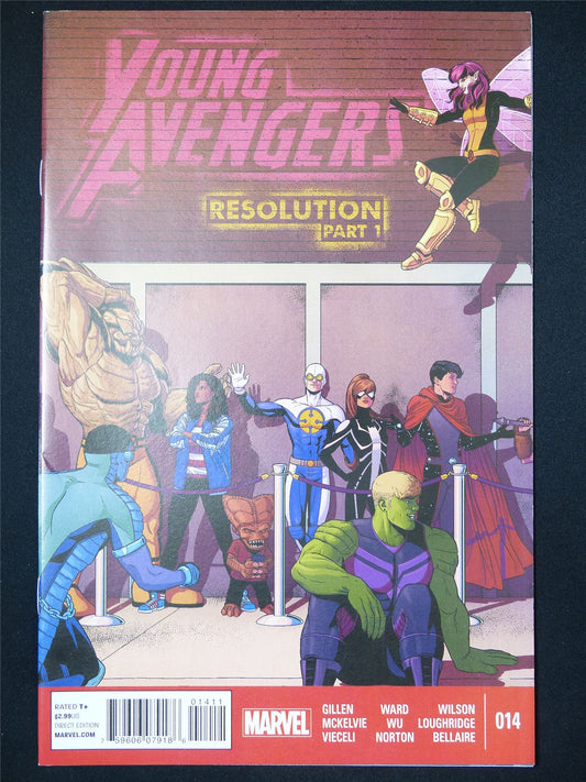 Young AVENGERS Resolution part 1 #14 - Marvel Comic #17J