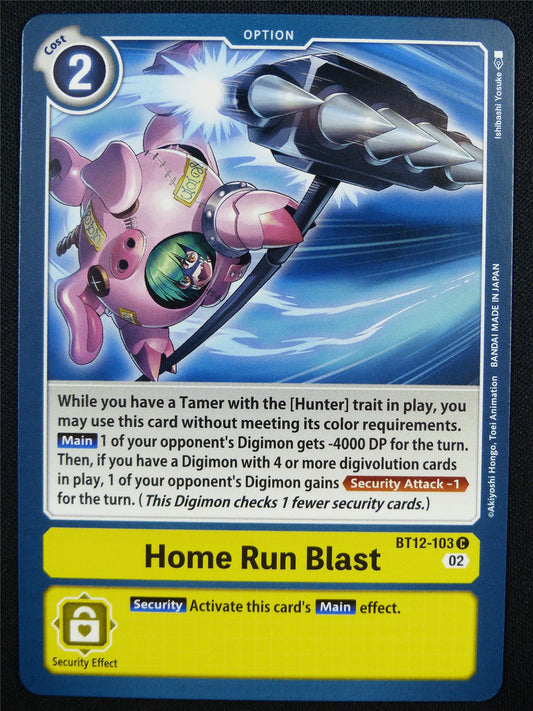 Home Run Blast BT12-013 - Digimon Card #P7