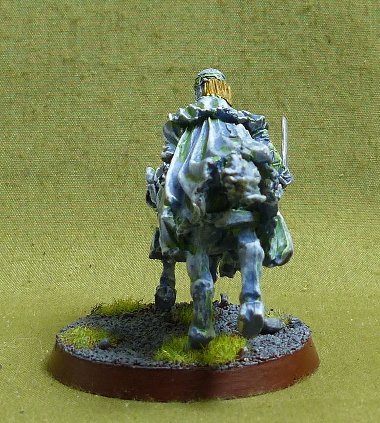Classic Metal Rider of the Dead painted OOP - Warhammer Middle-Earth #2E8