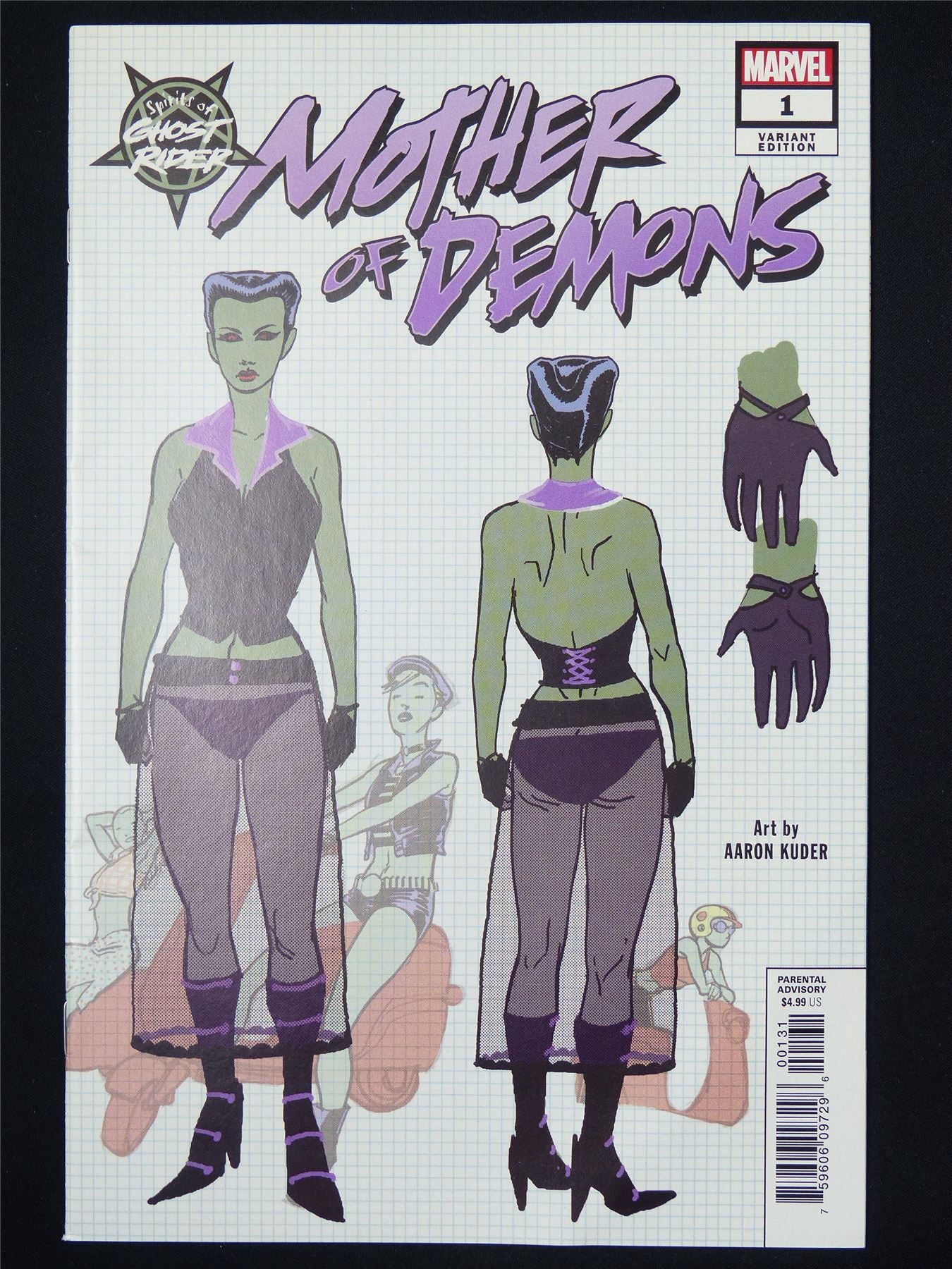 Spirits of GHOST Rider: Mother of Demons #1 Concept Variant - Marvel Comic #8DA