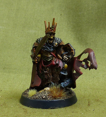 Wight King painted - Soulblight Gravelords - Warhammer AoS #50Q