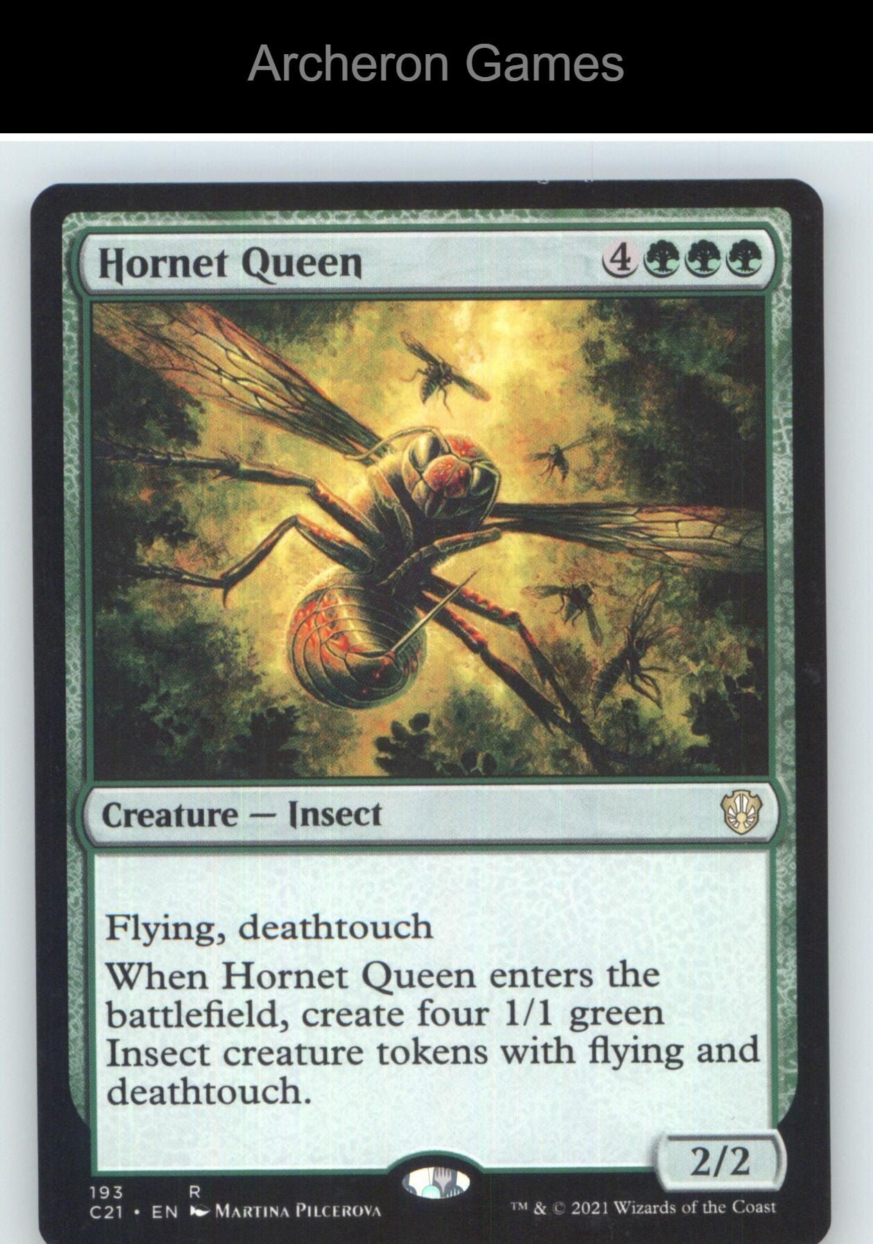 Hornet Queen C21 193 R MTG Card NM/EX+