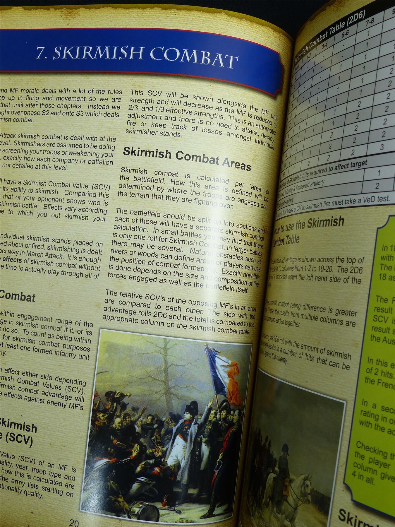 March Attack Napoleonic Wargame Rules Miniatures Rulebook #2RY