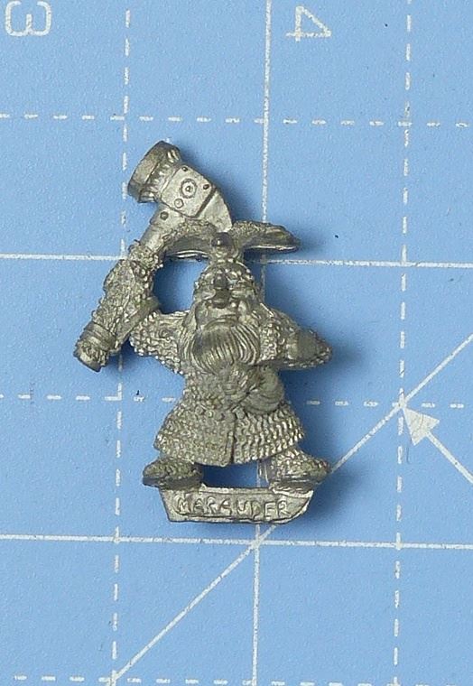 Classic Metal Dwarf - Warhammer Old World #2KB