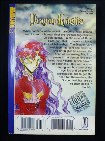 DRAGON Knights Volume 1 - Tokyo Pop Manga #BY