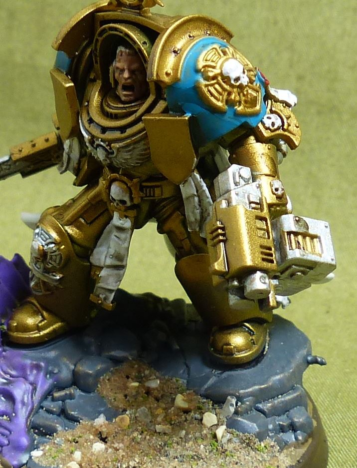 Captain in Terminator Armour painted - Space Marine - Warhammer 40K #432