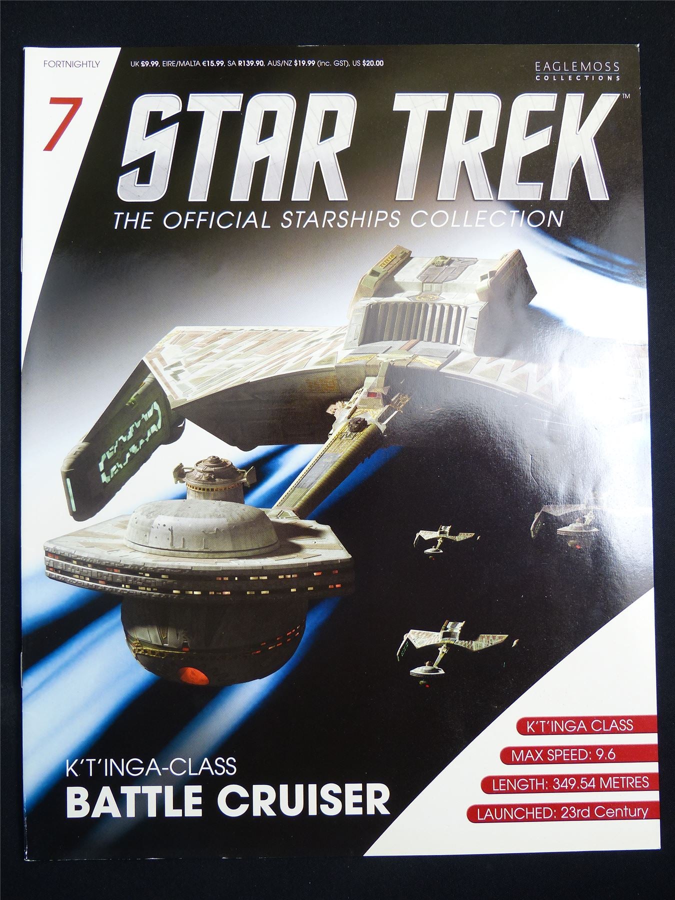 Star Trek The official Starships Collection #7 - Eaglemoss Magazine #2X4