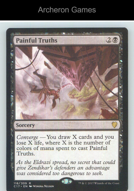 Painful Truths C17 118 R MTG Card NM/EX+