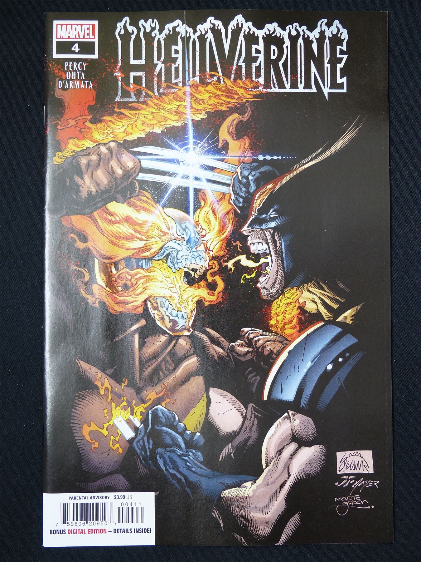 HELLVERINE #4 - B&B Oct 2024 Marvel Comic #1X