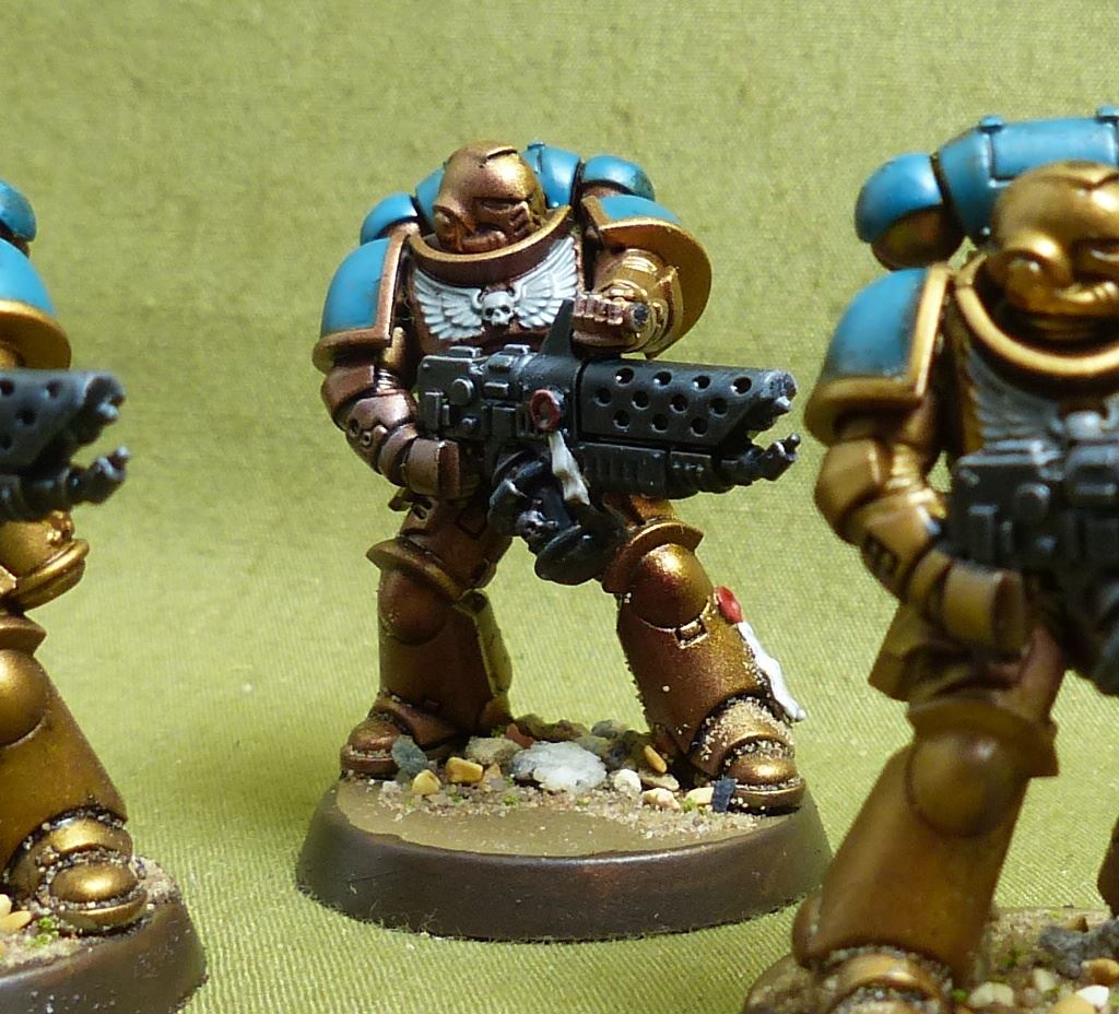 Infernus Squad set of 5 painted - Space Marine - Warhammer 40K #433