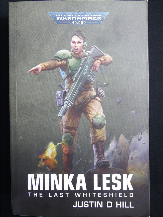 Minka Lesk The Last Whiteshield - Warhammer 40K Novel Softback #3R2