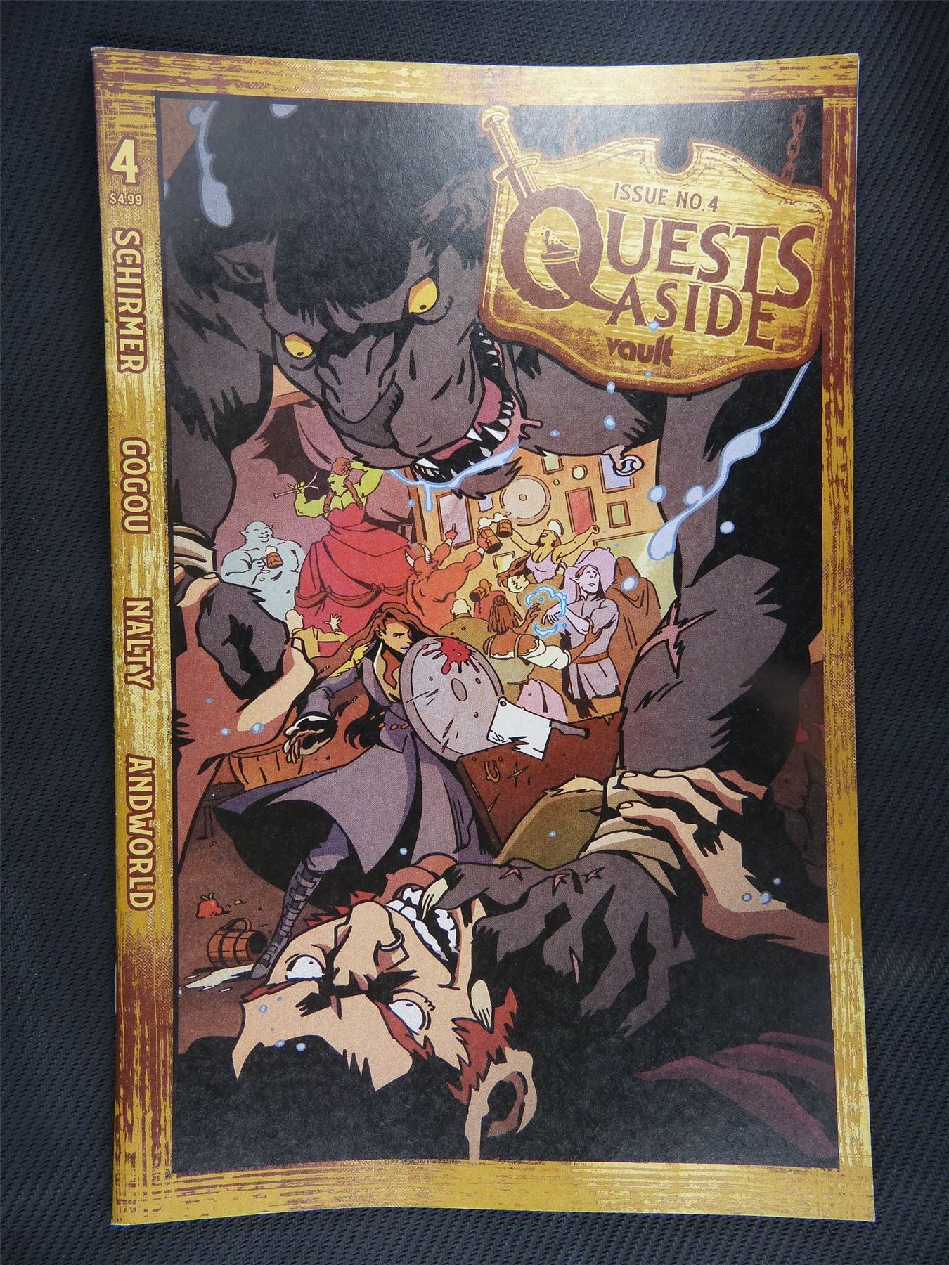 QUESTS Aside #4 - Vault Comic #2PL