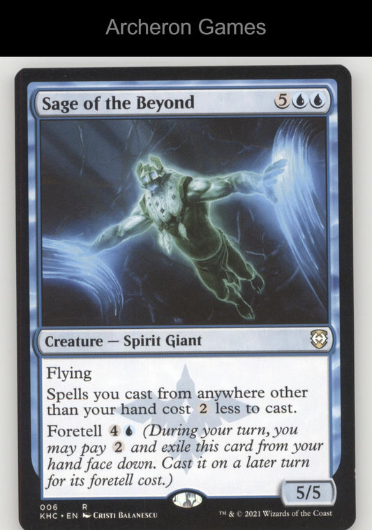 Sage of the Beyond 6 R MTG Card Commander: Kaldheim