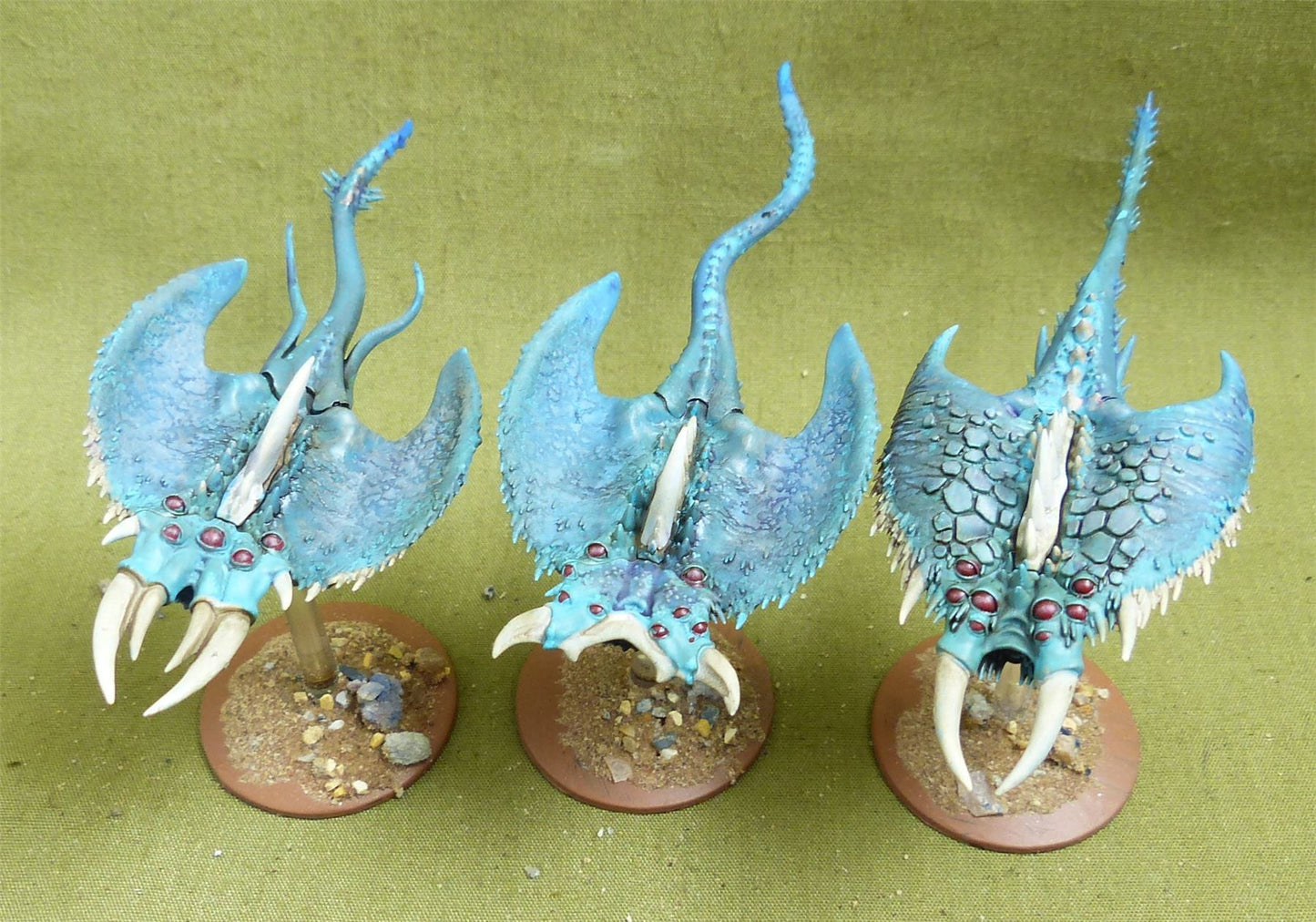 Screamers painted - Disciples of Tzeentch - Warhammer AoS #KJ