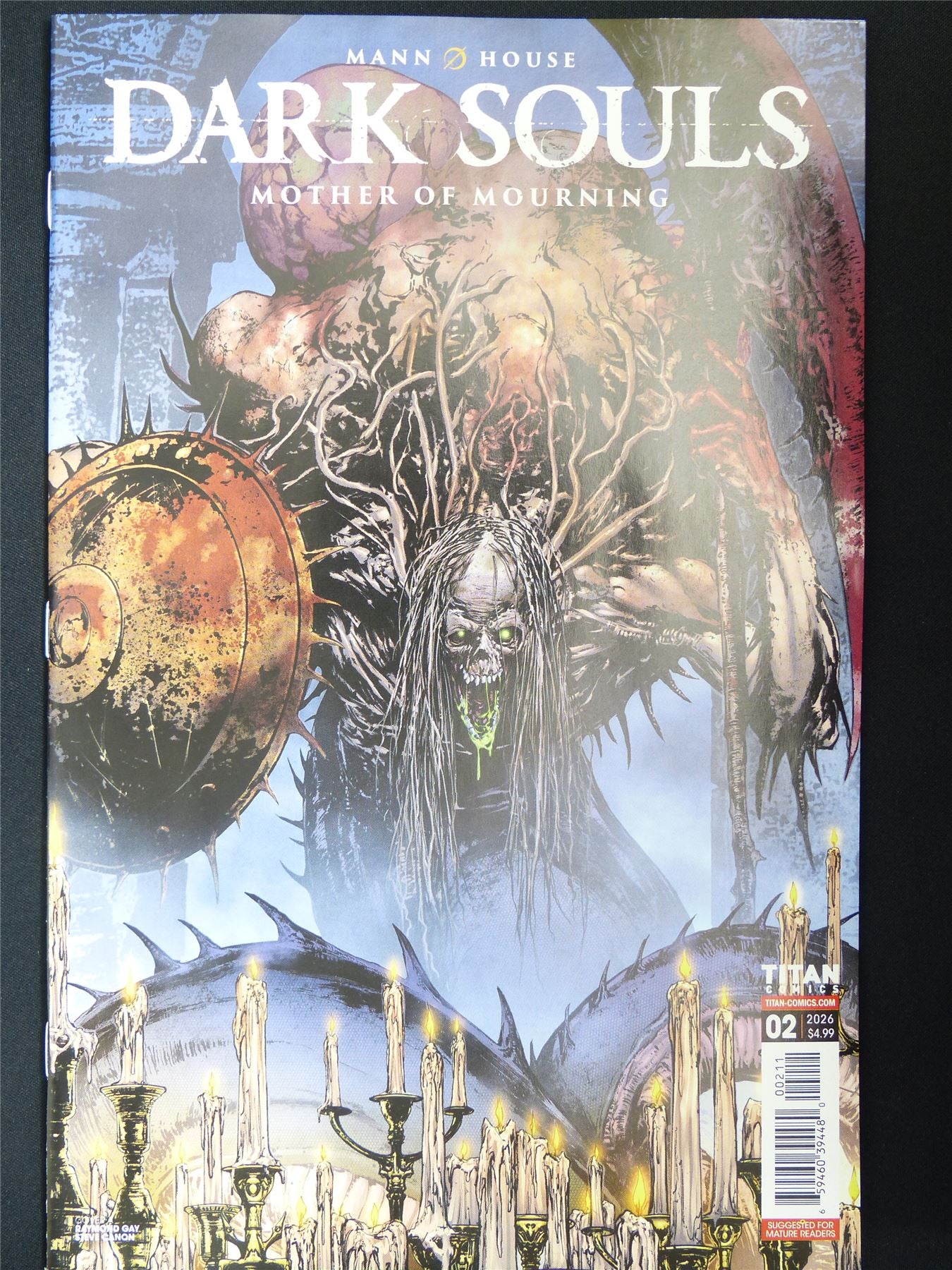 DARK Souls: Mother of Mourning #2 - Jan 2026 Titan Comic #1JS