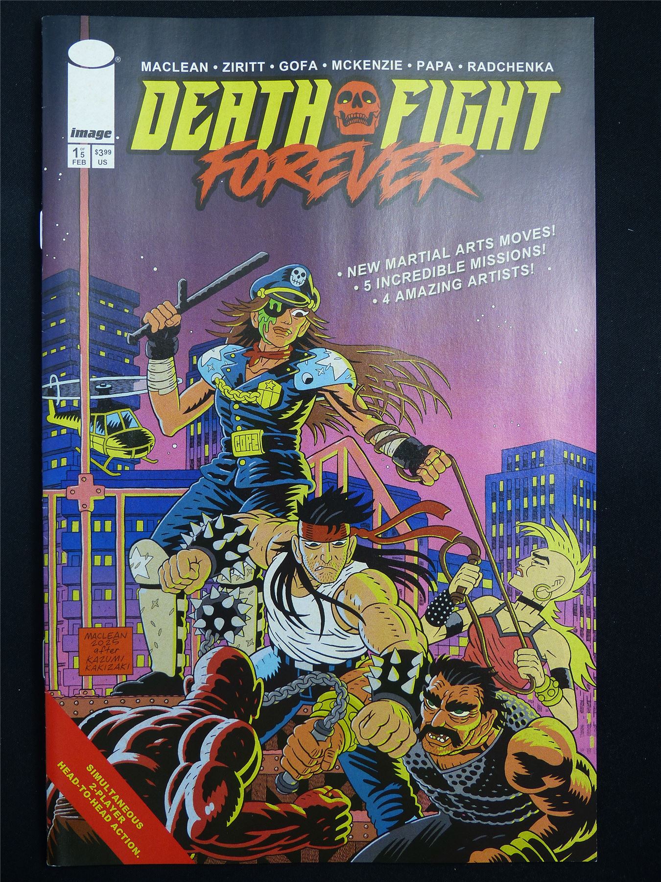 DEATH Fight Forever #1 - Image Comic #38M