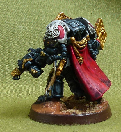 Terminator Chaplain Tarentus painted - White Scars - Warhammer 40K #4PO