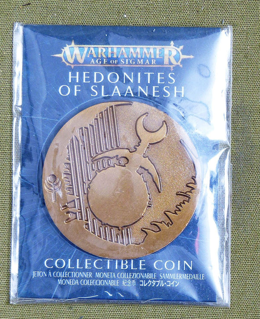 Hedonites of Slaanesh Collectable Coin Limited Edition - Warhammer #4QG