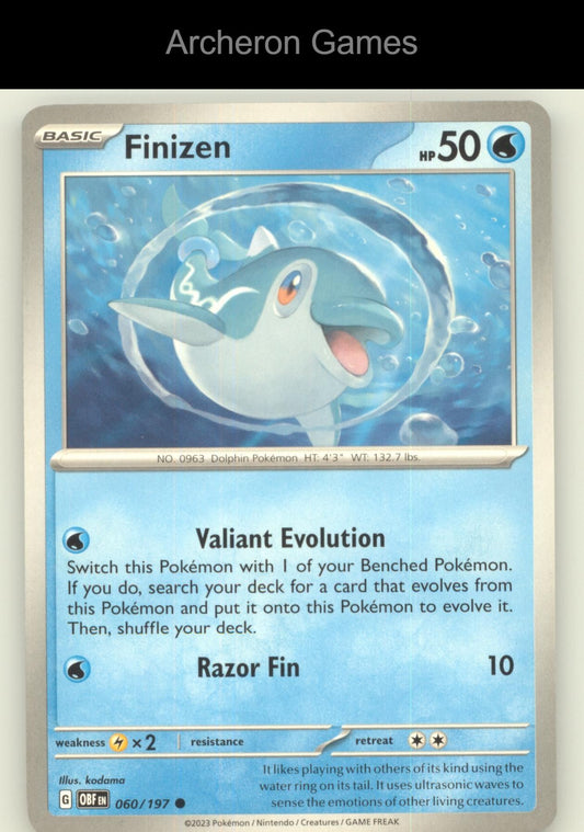 Pokemon Card Finizen OBF 060/197 C Obsidian Flames