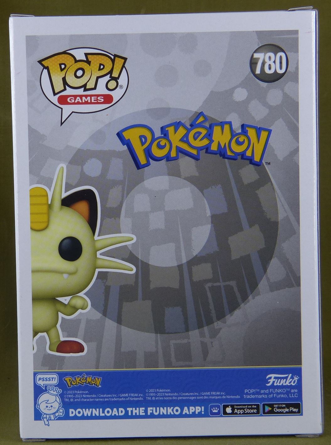 Meowth - Pokemon #780 - Funko POP #2WF