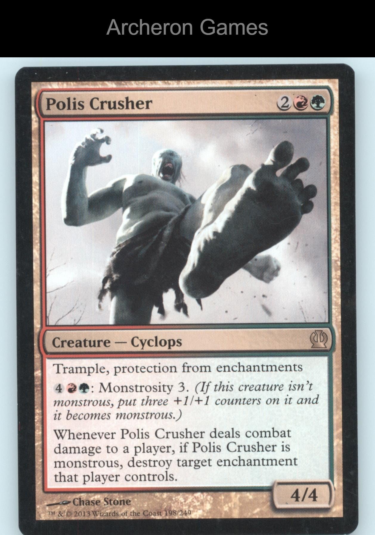 Polis Crusher 198 R MTG Card Theros