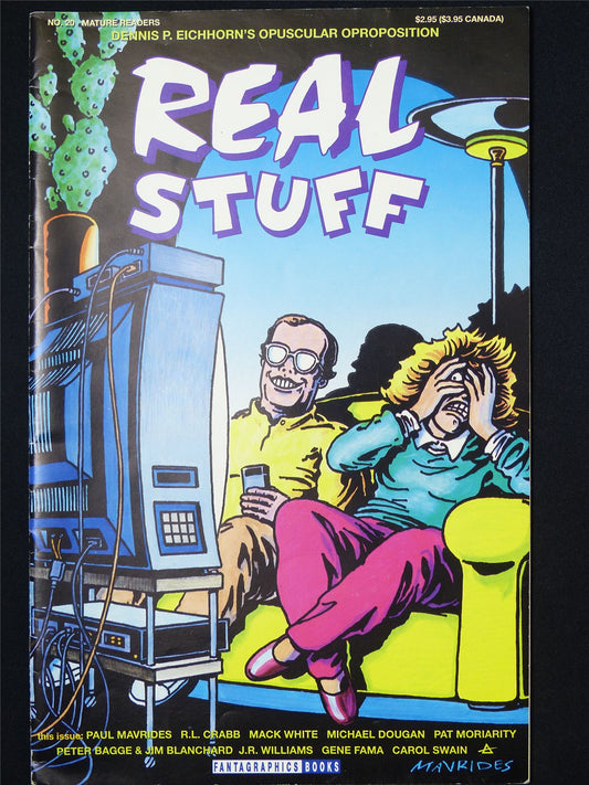 REAL Stuff #20 - B&B DC Fantagraphic Comic #18Z