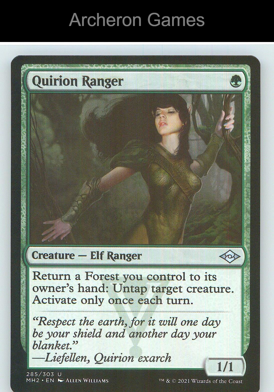 Quirion Ranger MH2 285 UC MTG Card NM/EX+