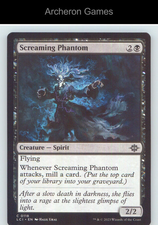 Screaming Phantom LCI 118 C MTG Card NM/EX+