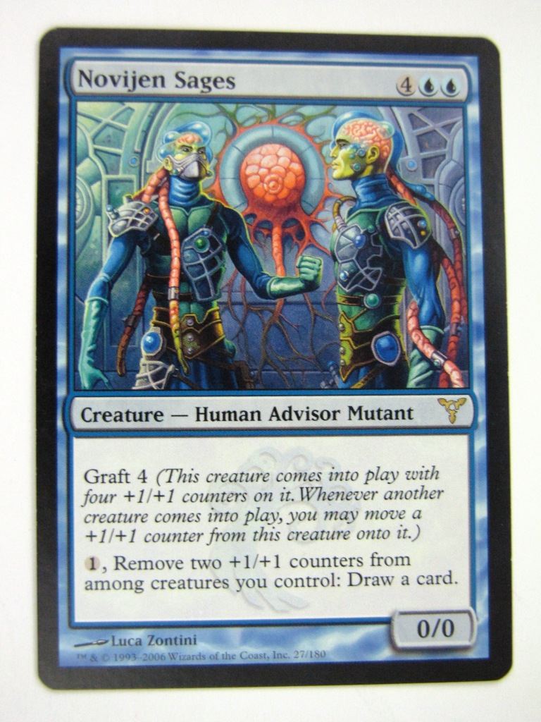 MTG Magic Played Cards: NOVIJEN SAGES # 7D4
