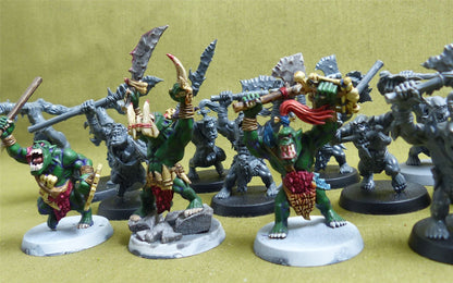 Savage Orcs Horde - Orruk Warclans - Warhammer AoS #3JP