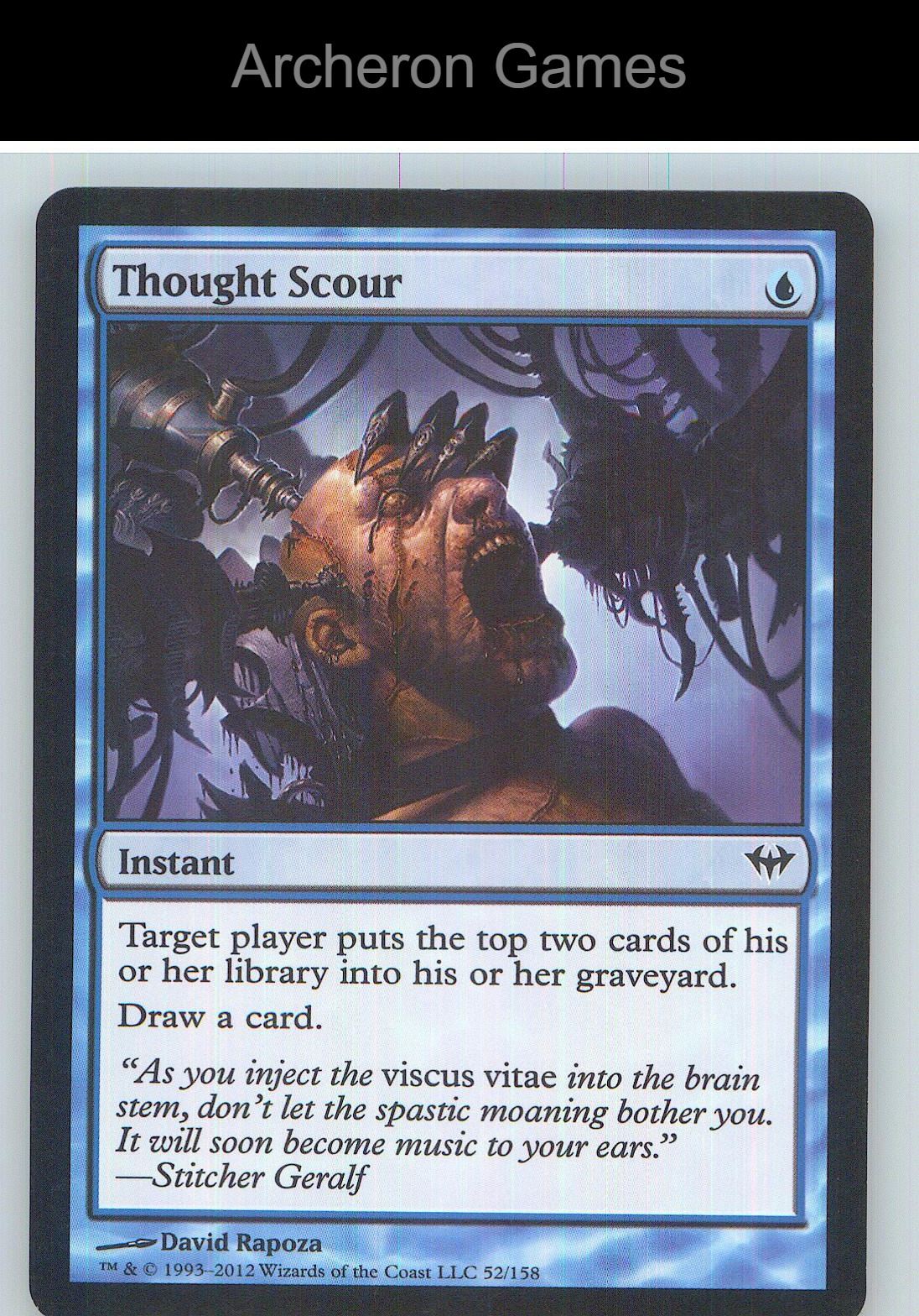 Thought Scour DKA 52 C MTG Card NM/EX+