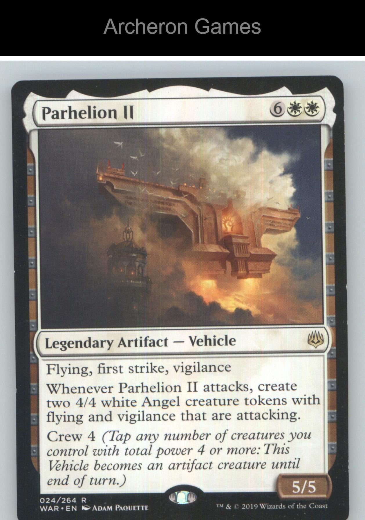 Parhelion II WAR 24 R MTG Card NM/EX+