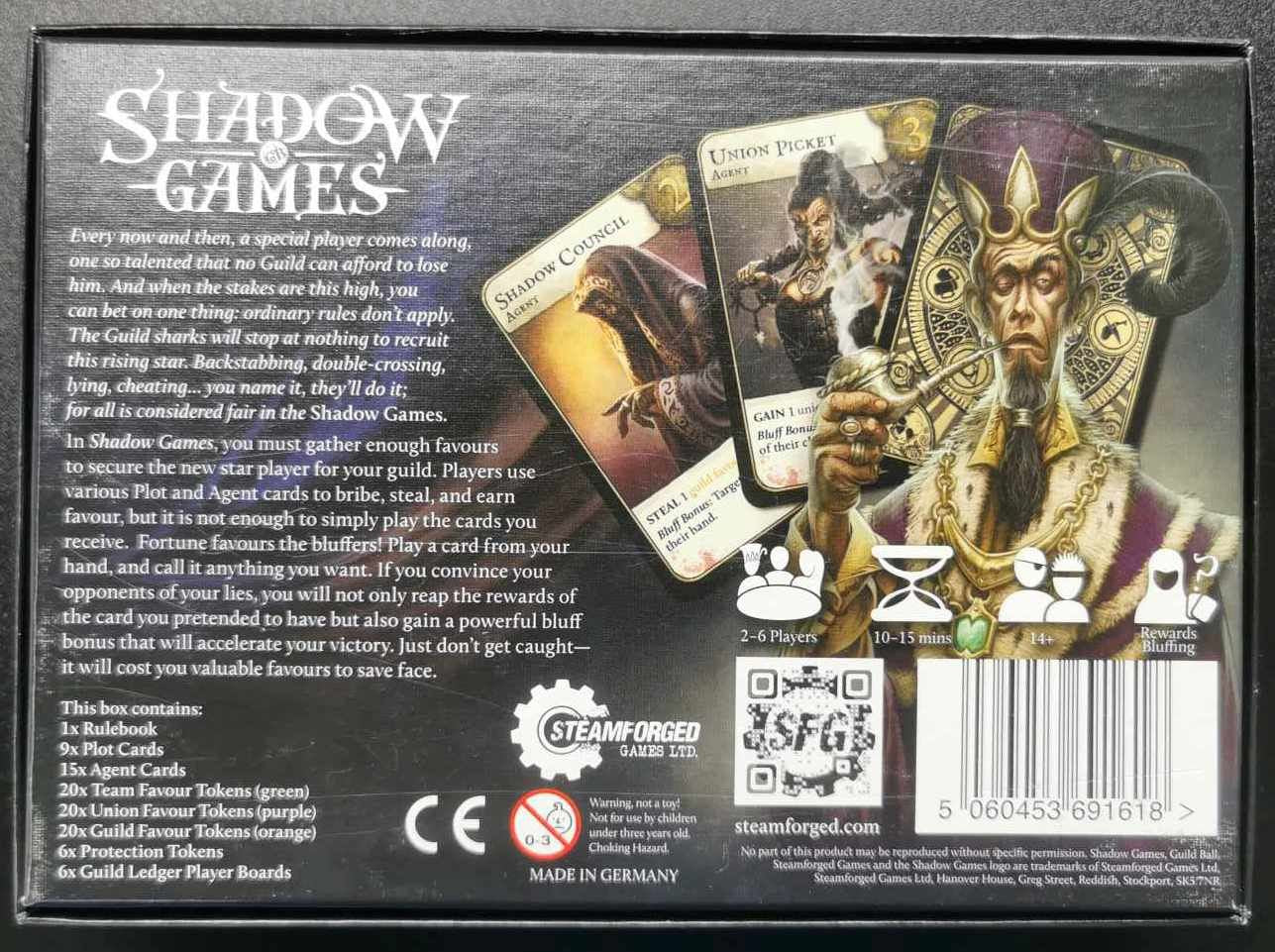 Shadow Games by Steamforged - Board Game#783