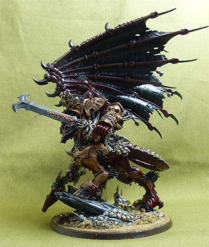 Angron Daemon Primarch of Khorne painted - Chaos Daemons - Warhammer 40K #49R