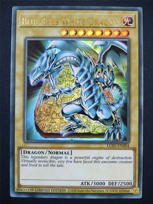 Blue-Eyes White Dragon LC01 Ultra Rare - 1st ed Yugioh Card #5JG
