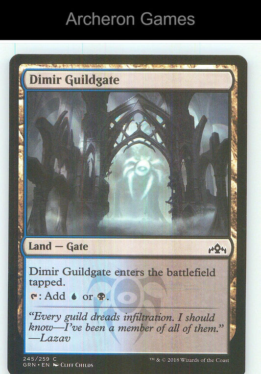 Dimir Guildgate (245) GRN 245 C MTG Card NM/EX+