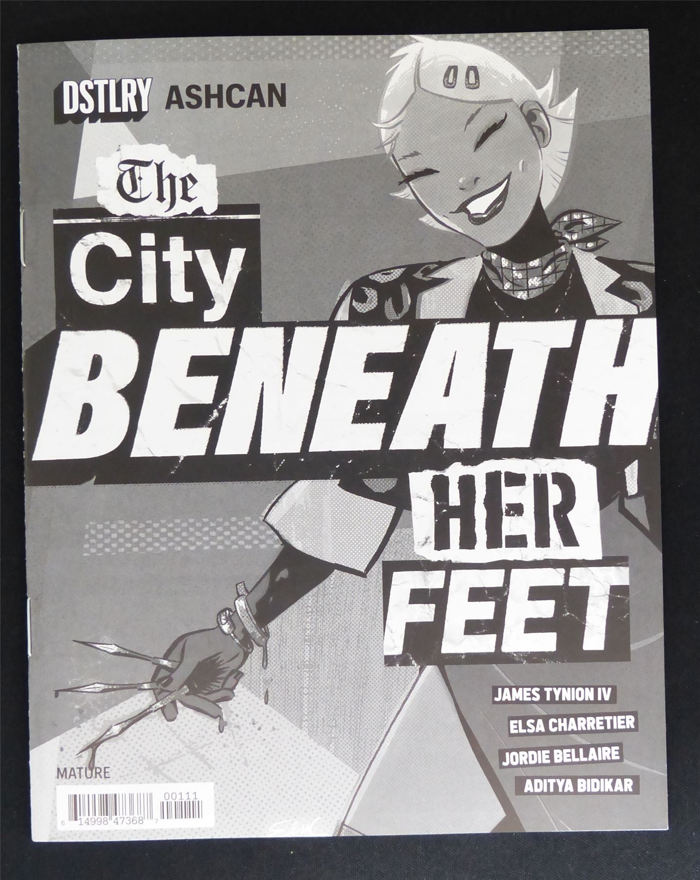 CITY Beneath Her Feet Ashcan - B&B Oct 2024 DSTLRY Comic #3DK