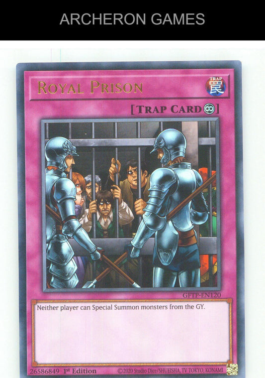 Royal Prison UR YUGIOH Card 1st Edition