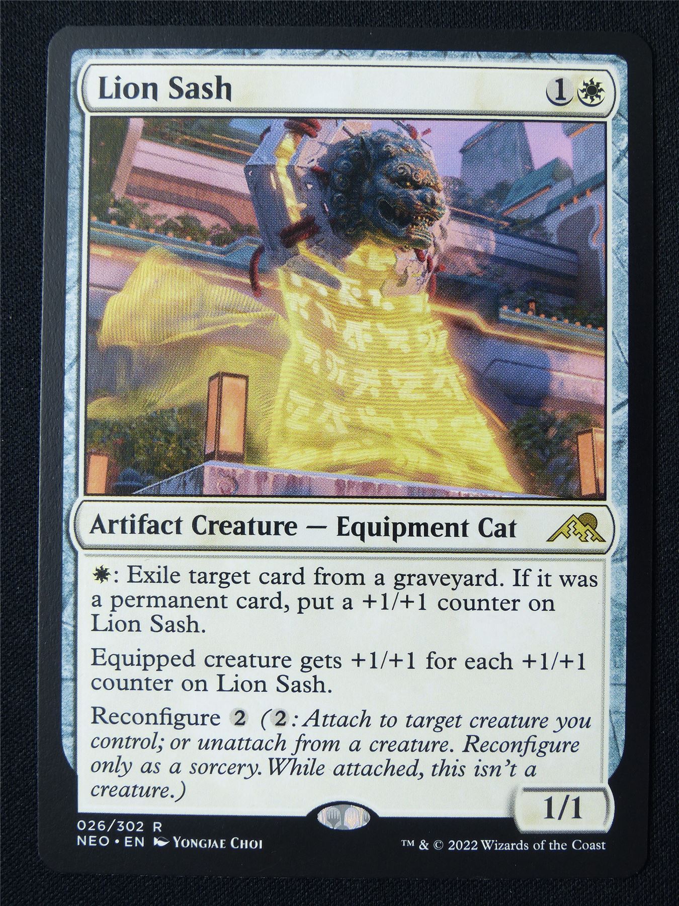 Lion Sash - NEO - Mtg Card #1QJ