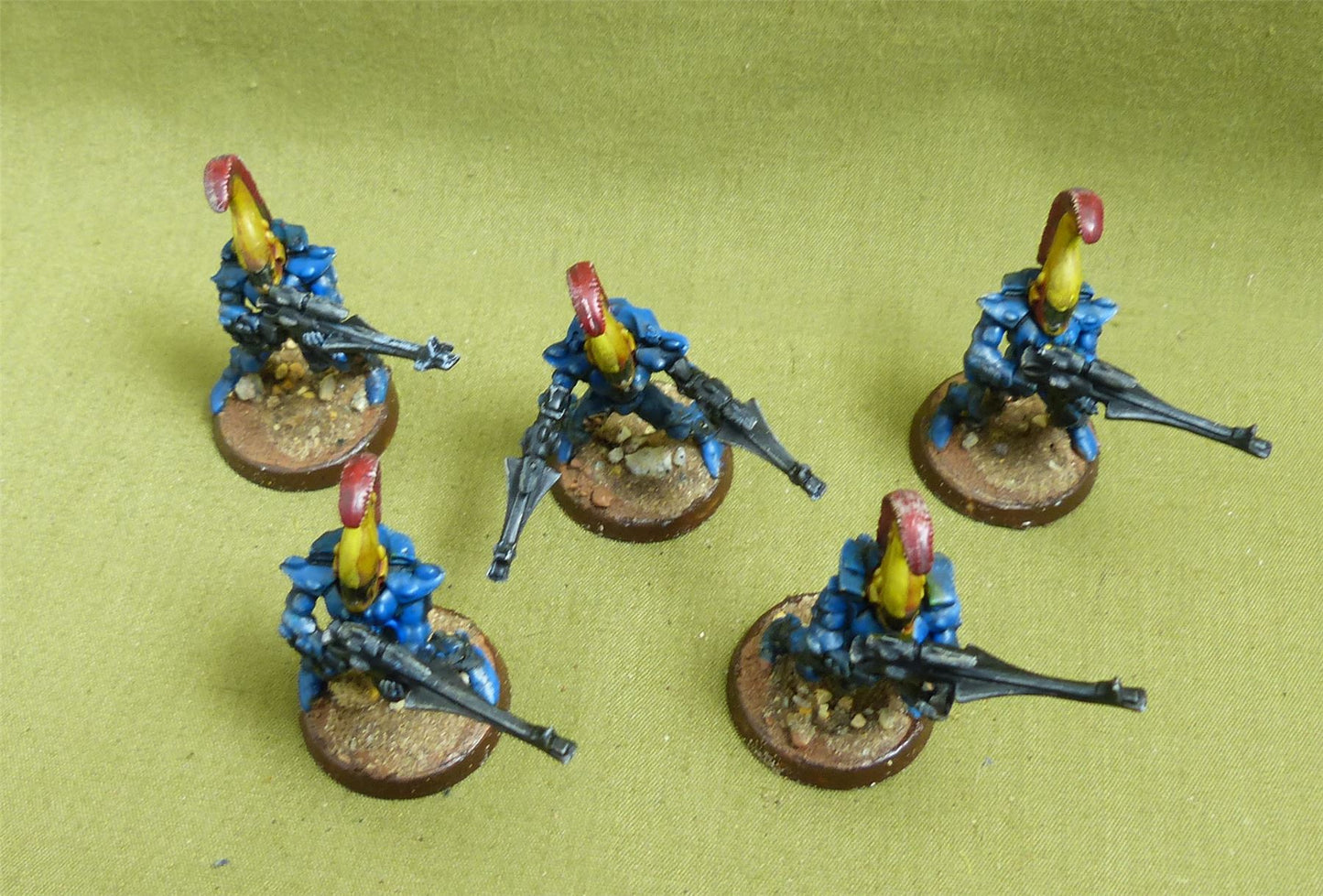 Dire Avengers painted - Aeldari - Warhammer 40K #19M