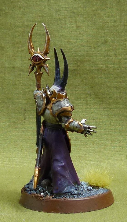 Chaos Sorcerer Lord painted OOP - Chaos - Warhammer AoS #53H