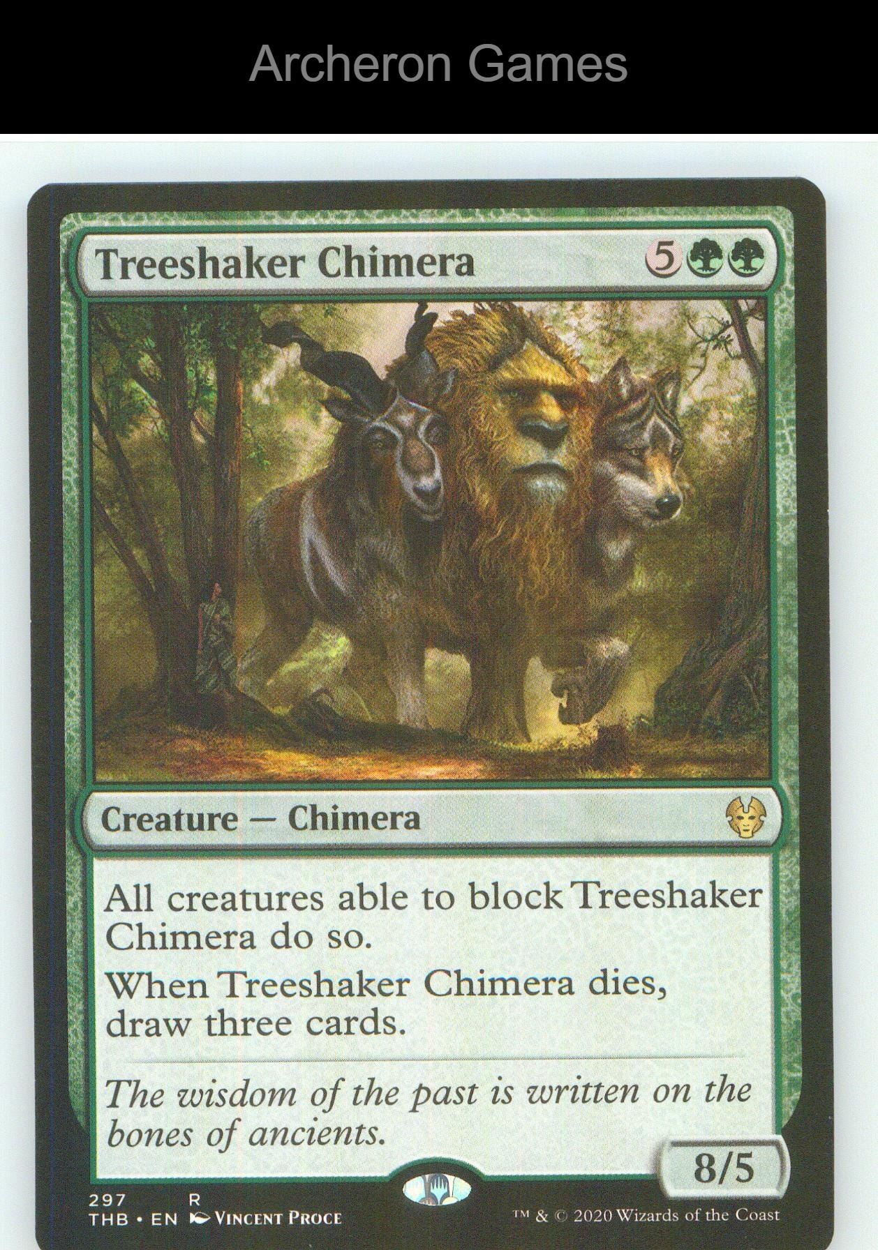Treeshaker Chimera THB 297 R MTG Card NM/EX+