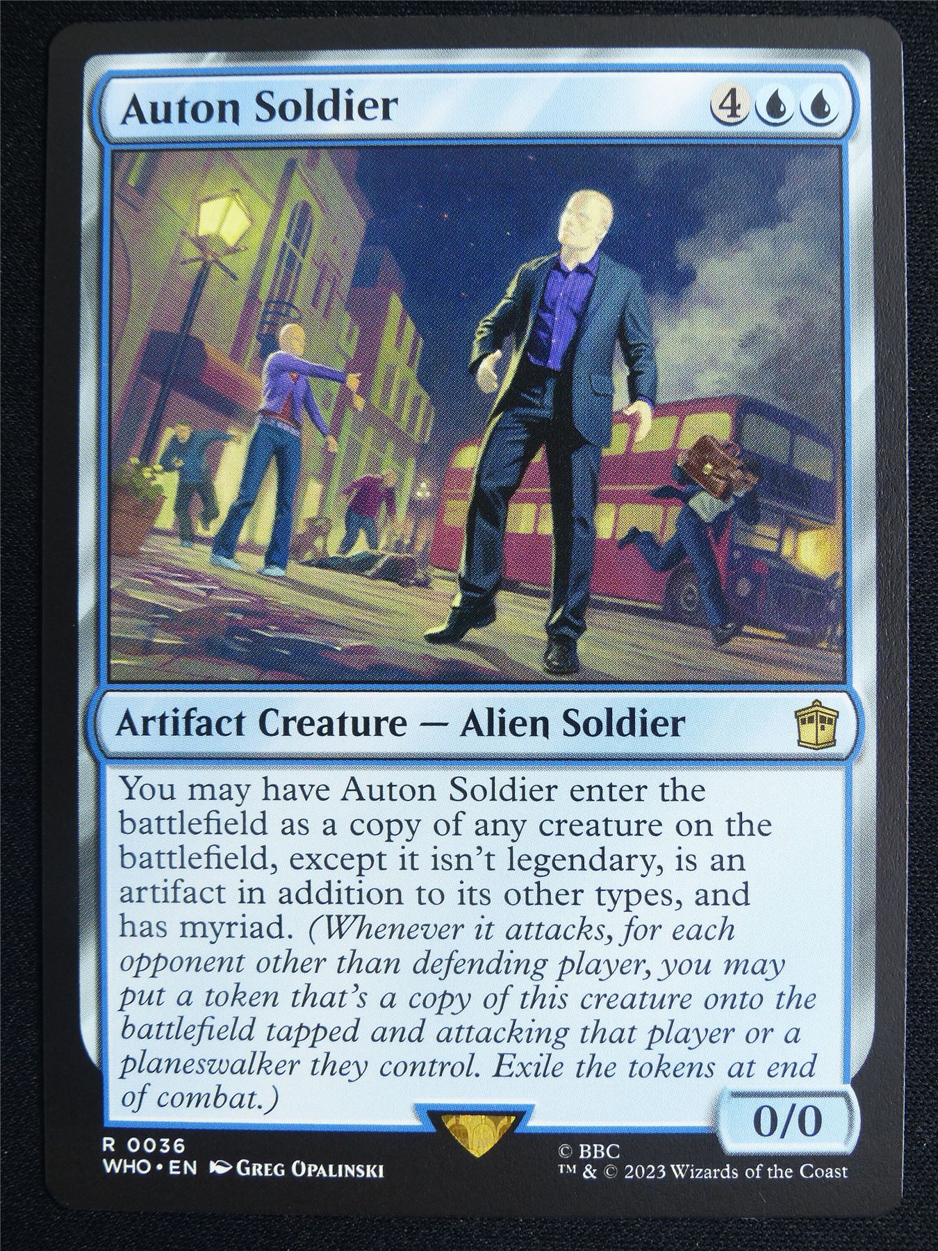 Auton Soldier - WHO - Mtg Card #4M9