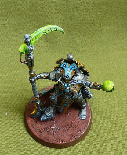 Overlord with Resurrection Orb painted - Necrons - Warhammer 40K #2DB