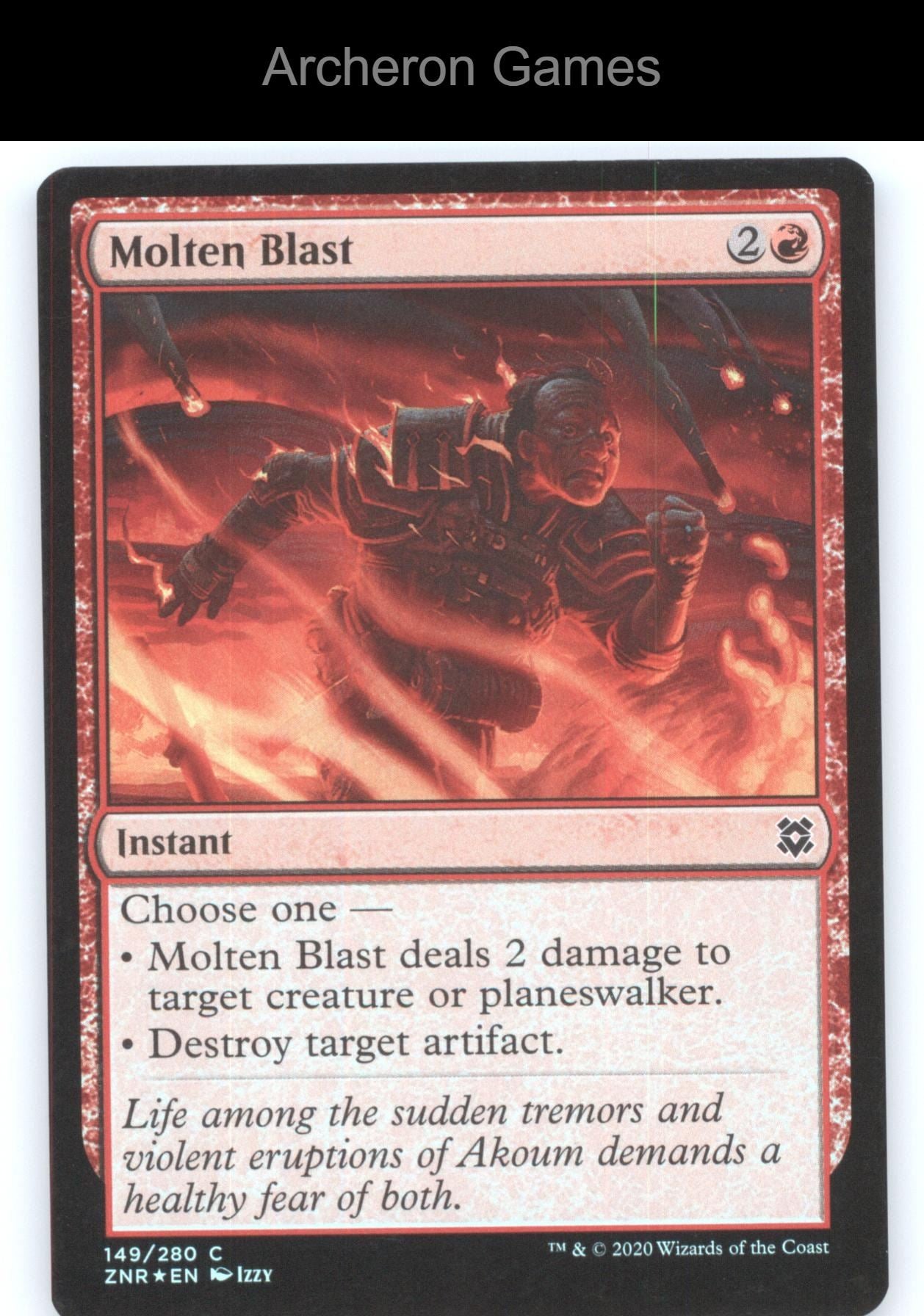Molten Blast 149 C MTG Card Zendikar Rising