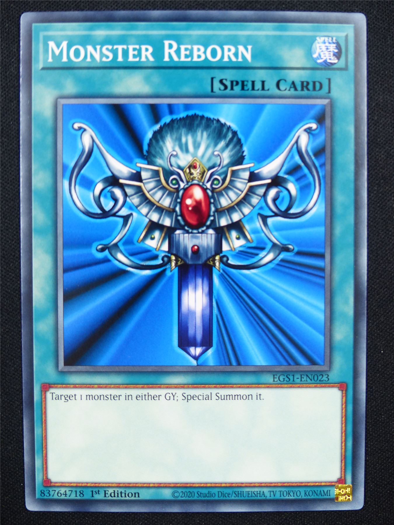 Monster Reborn EGS1 - 1st ed Yugioh Card #43