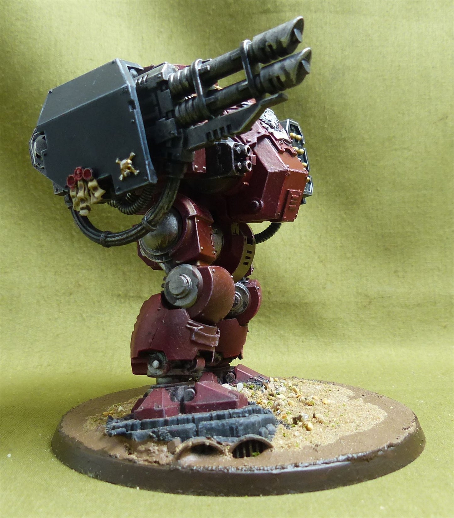 Primaris Redemptor Dreadnought painted - Blood Angels - Warhammer 40K #3YP