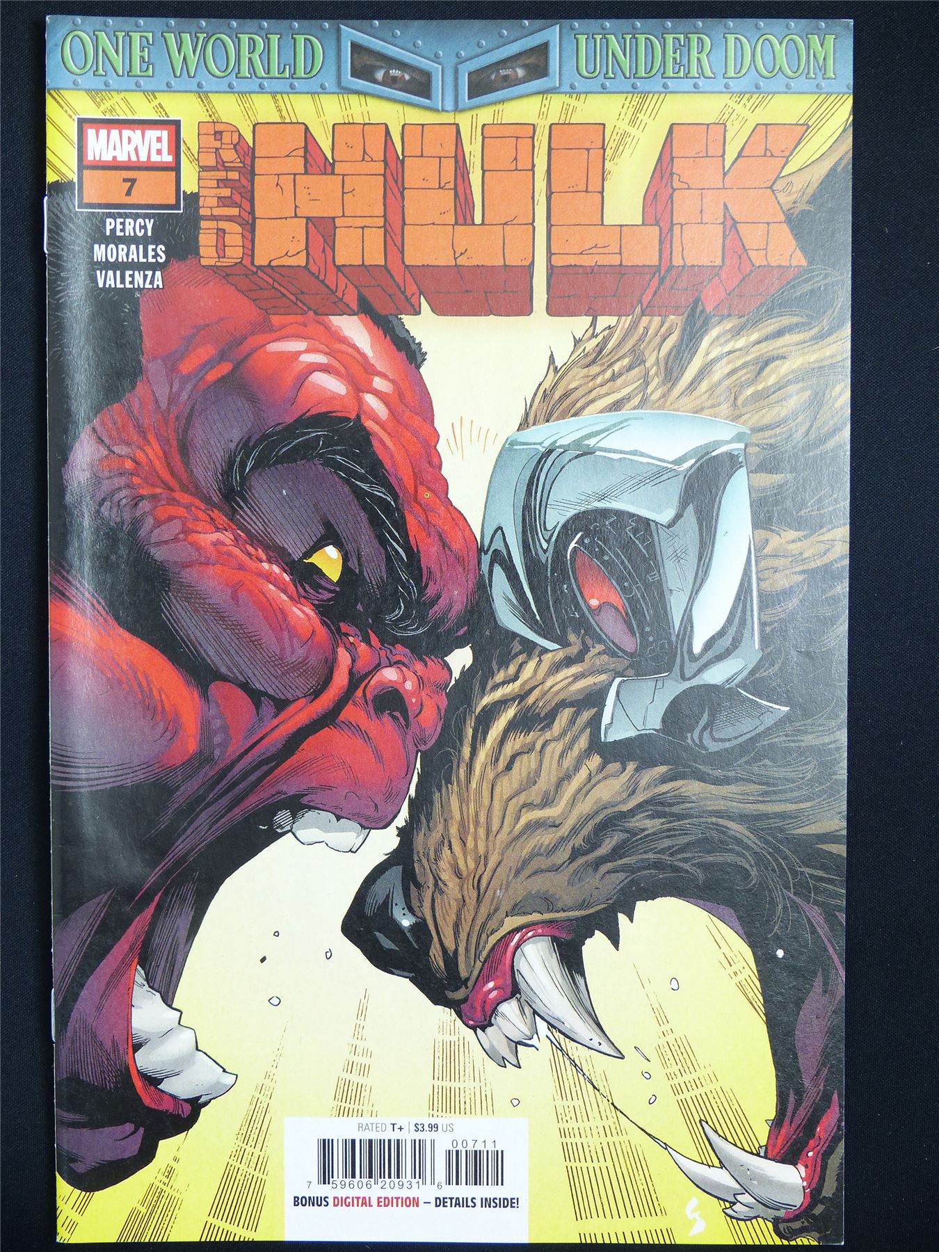 Red HULK #7 - Marvel Comic #318