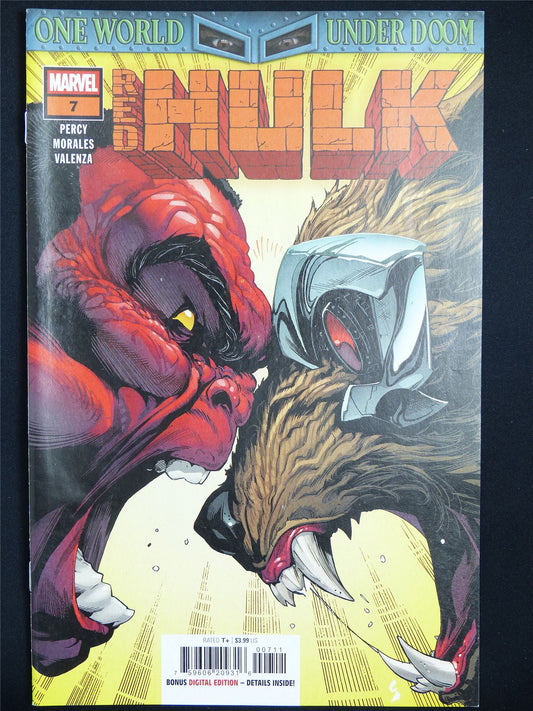 Red HULK #7 - Marvel Comic #318